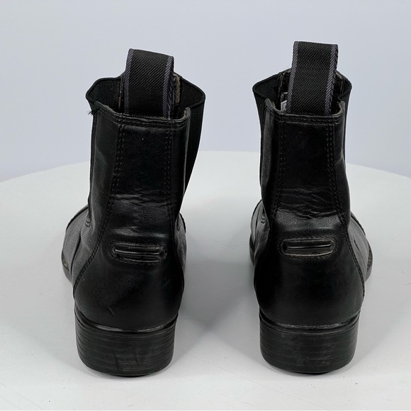 Somerset Boots Paddock English Riding Kids Equestrian Black Faux Leather 12 - Picture 5 of 15